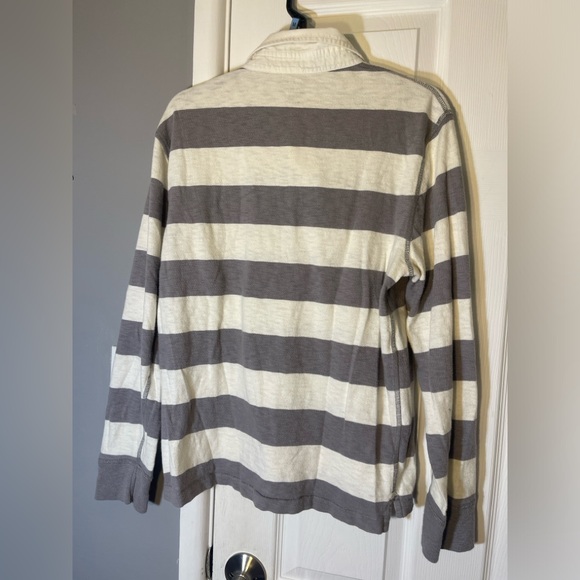 Vintage J. Crew stripped polo button up - Picture 3 of 3